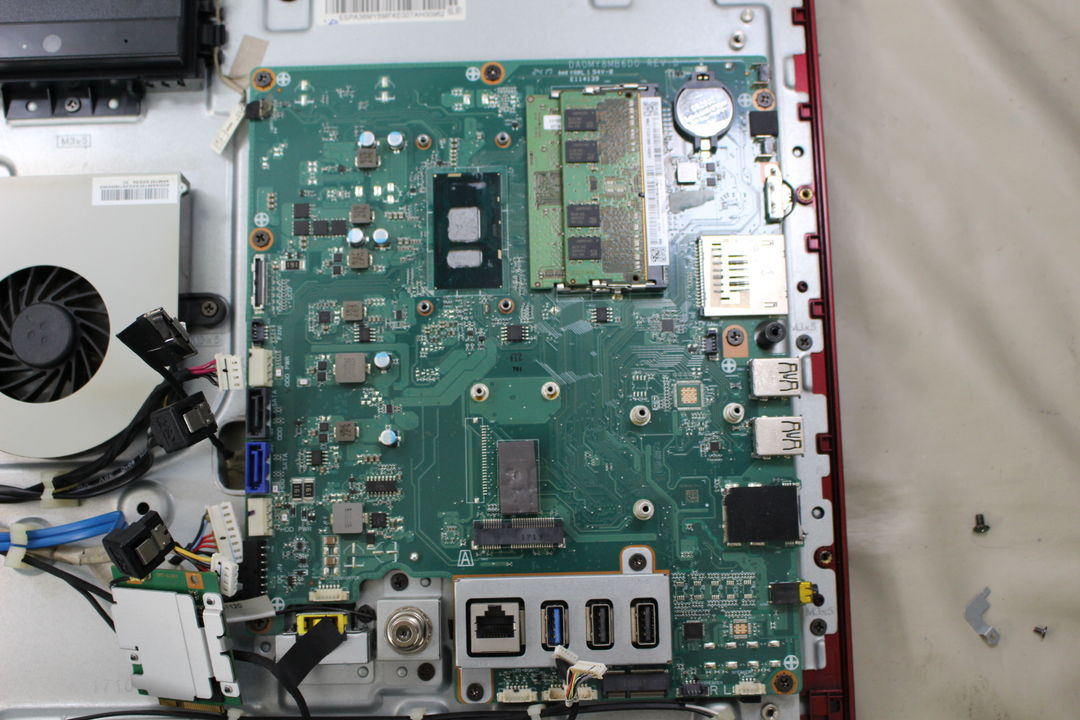 NEC PC-DA370HARに搭載されていたマザーボード