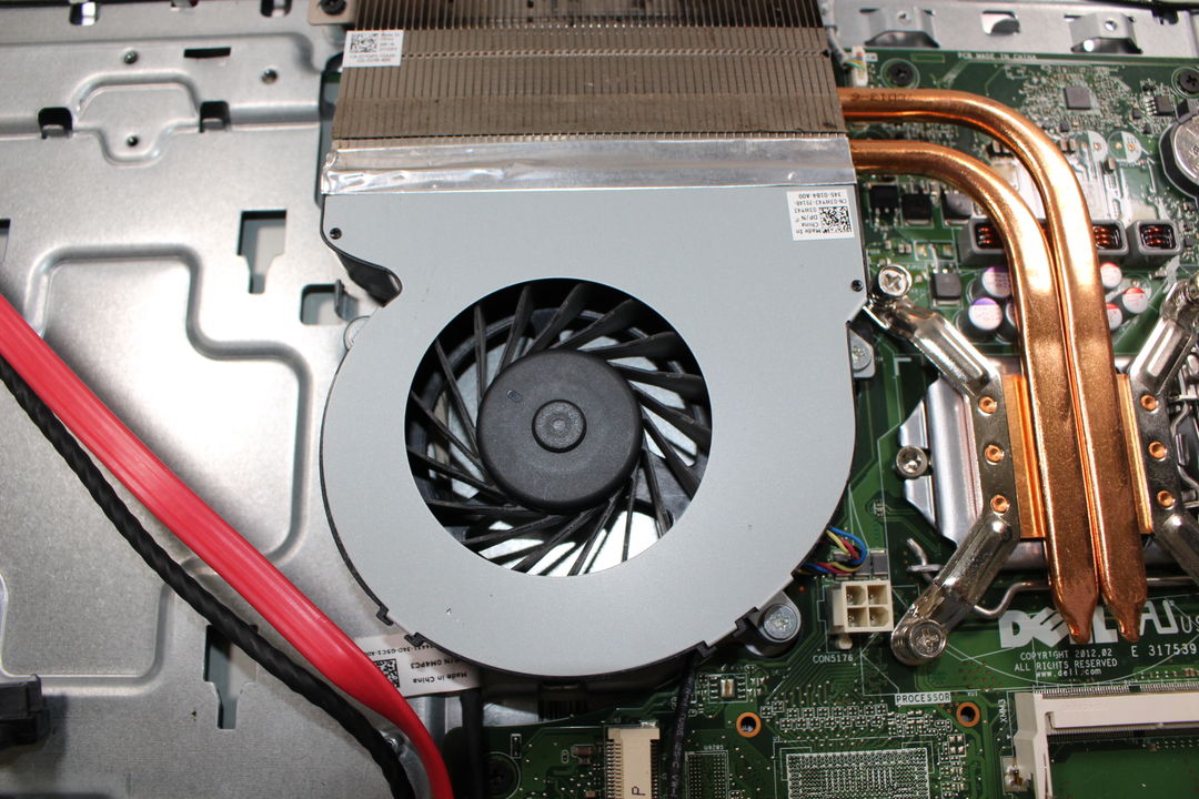 DELL inspiron ONE 2330のCPU冷却ファン