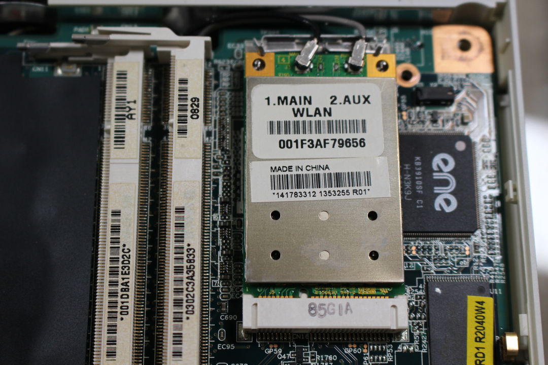SONY PCG-2C7Nの無線LAN・Bluetoothカード