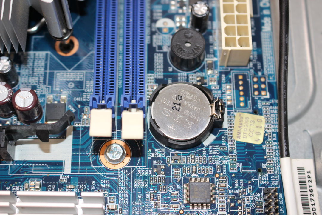 Lenovo H520sのCMOS・RTC電池